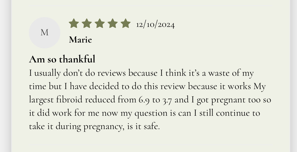 Fibroid Herbal Tea - Natural Monthly Comfort | 30-Day Supply