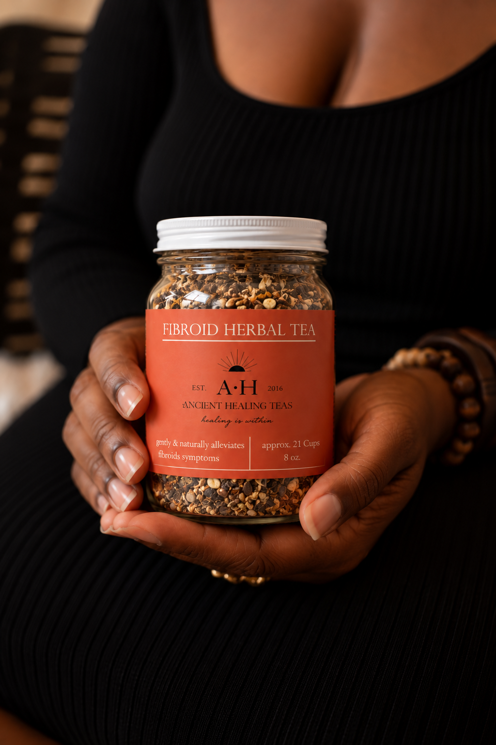 Fibroid Herbal Tea - Natural Monthly Comfort | 1 - Month Supply